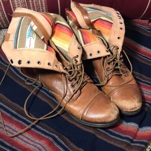 Steve Madden Combat Boots